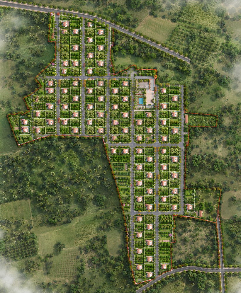 Sunrise Golden Meadows master plan layout